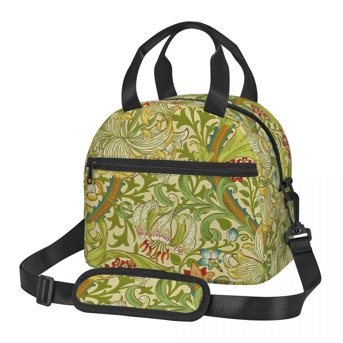 

William Morris Bullerswood Lunch Bags Insulated Bento Box Lunch Tote Leakproof Picnic Bags Thermal Bag for Woman Children School