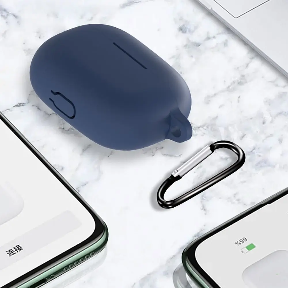 غطاء واقٍ لسماعات الأذن من السيليكون ، حافظة لهواتف Realme Buds T300 سماعة بلوتوث ، غلاف صندوق سماعات الأذن ، مقاوم للصدمات ، مضاد للأتربة ، الموضة