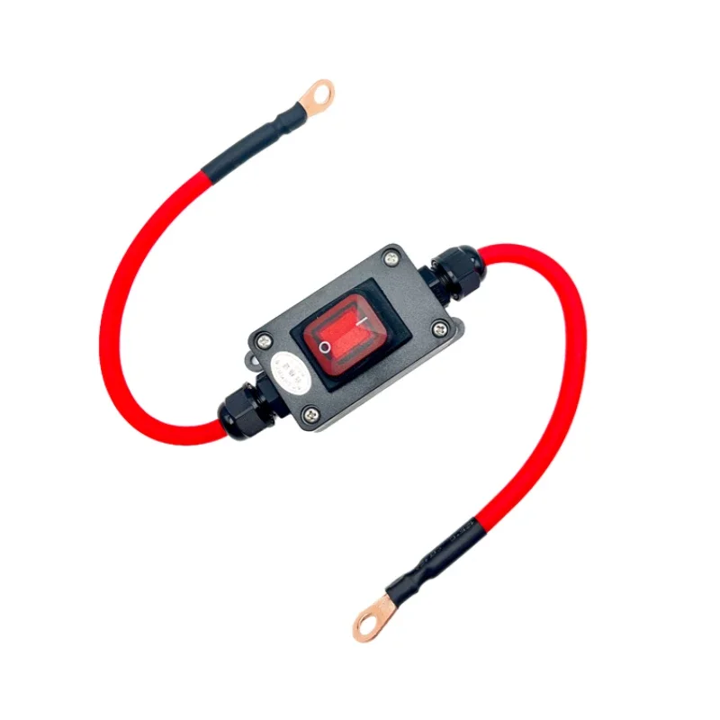 RV 12V Waterproof DC Power Supply Modified Single Control Disconnection Line 24V Positive Truck Light with Oil Pump Switch