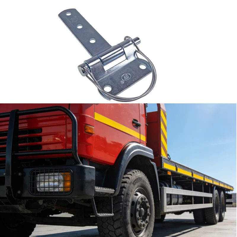 

Trailer Steel Galvanized D-Type Folding Box Cabinet Hinge Car Hinge Trailer Body Accessories Truck Trailer Couplings Accessories