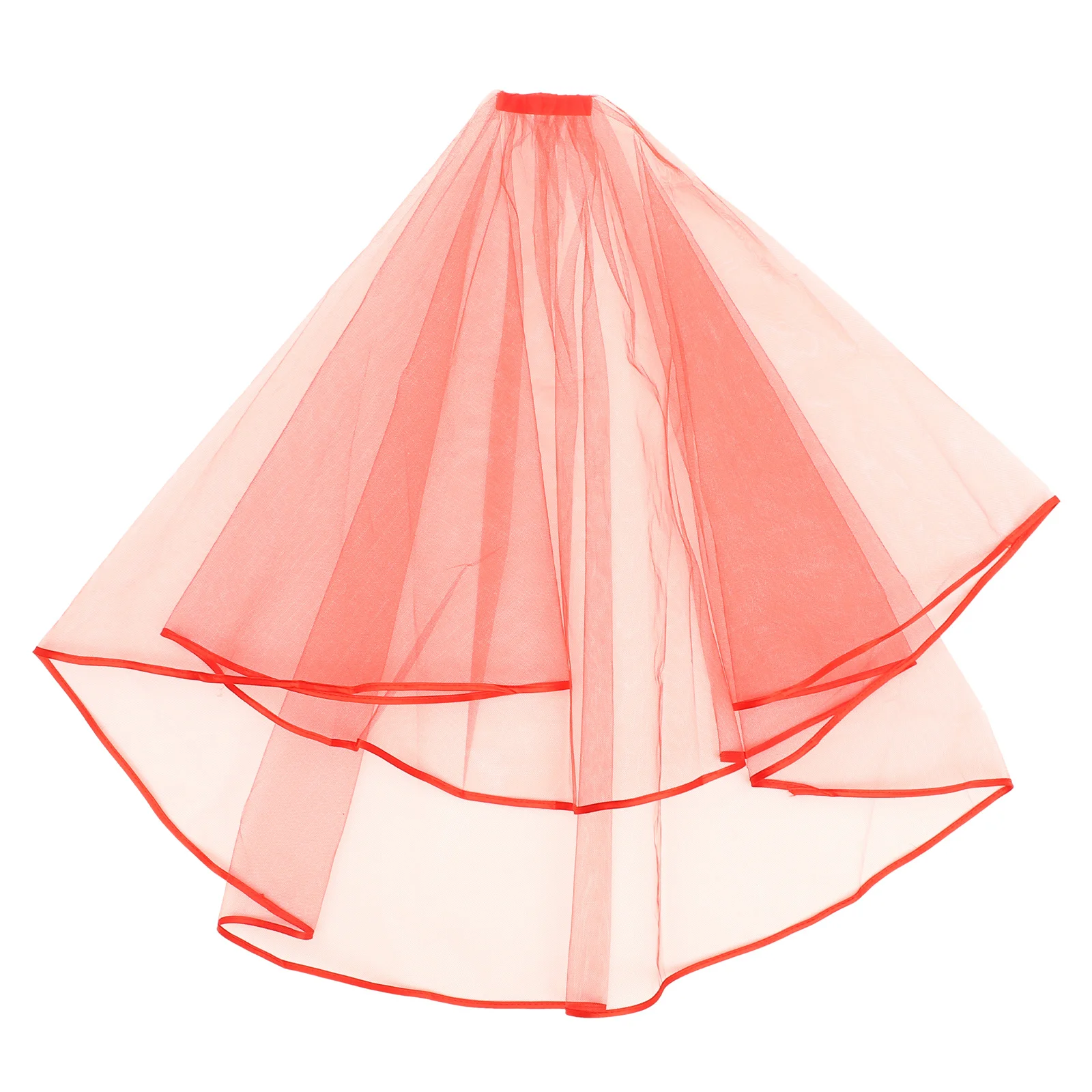 

Gauze Wedding Decorations Tulle Party Bachelorette Veil for Bride Bridal Veils Headpieces