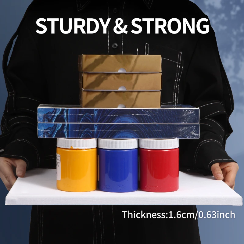 Marie\'s 3 Pack Stretched Canvas with 6x6\