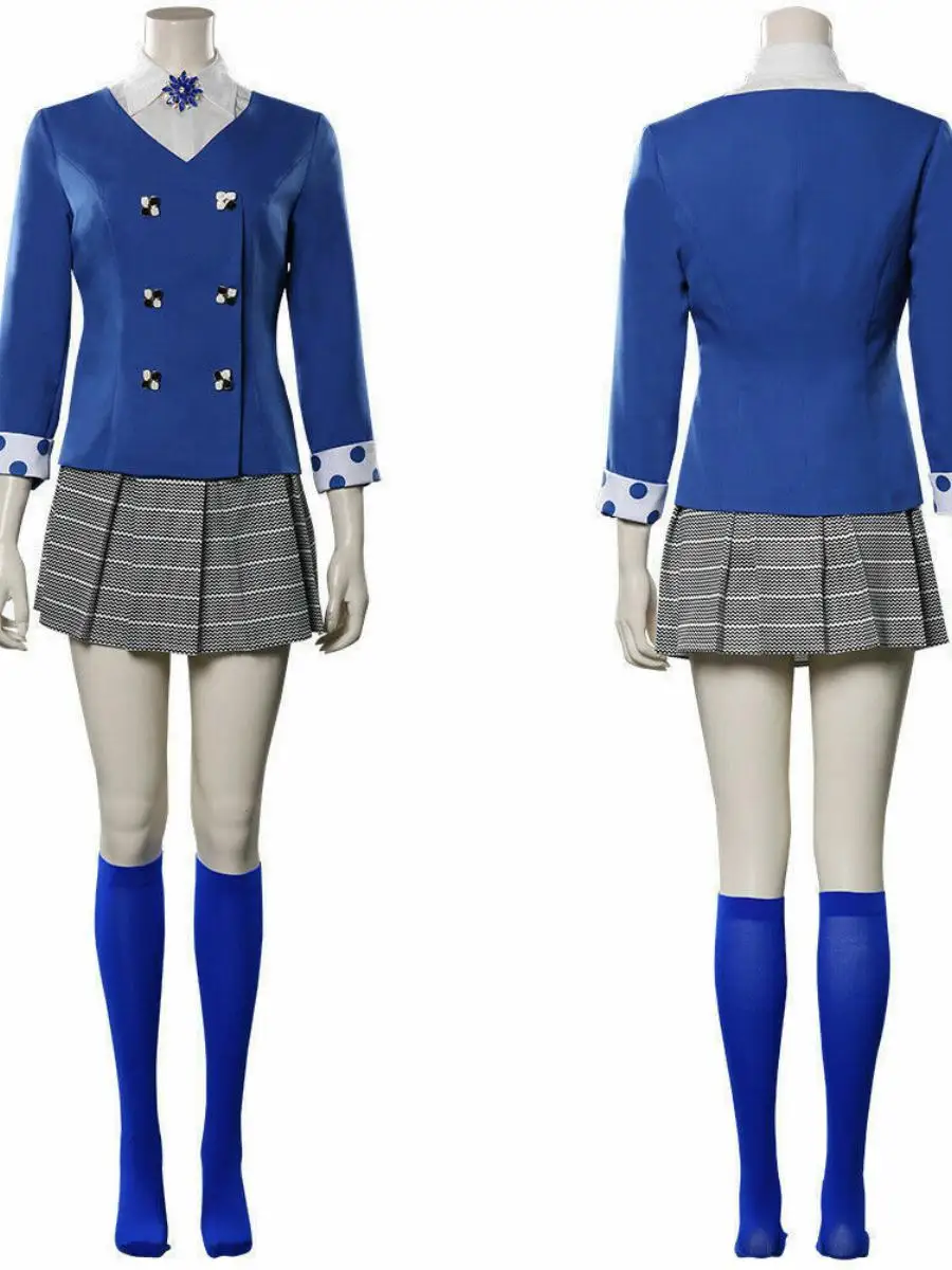 Heath Music Drama orm loween disfraz Veronica Sawyer traje étnico de escenario ropa tradicional de poliéster de verano para mujer
