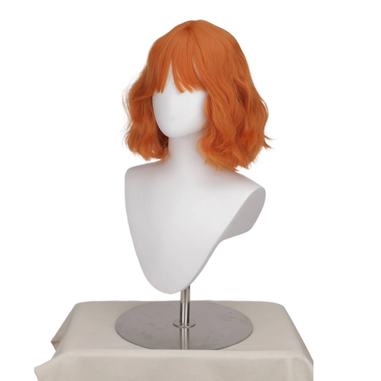 Anime Live-Action Version New Nami Wigs Cosplay Short Orange Wigs Heat Resistant Synthetic Hair Nami Halloween Cosplay Wigs image 3