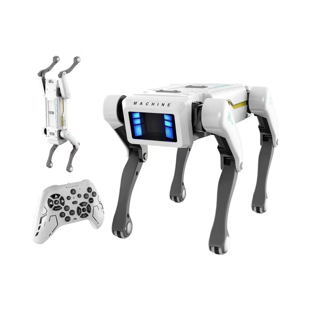 Intelligent AI RC Robot Dog Voice Dialogue APP Remote Control Programming Singing Dancing Machine Dog Kids Toys