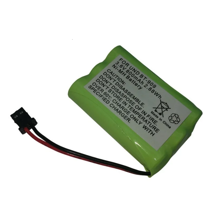 1Pcs/2Pcs/3Pcs/5Pcs akumulator telefon bezprzewodowy do uniden BT-909 BT909 3 * AAA ni-mh 800mAh 3.6V akumulatory