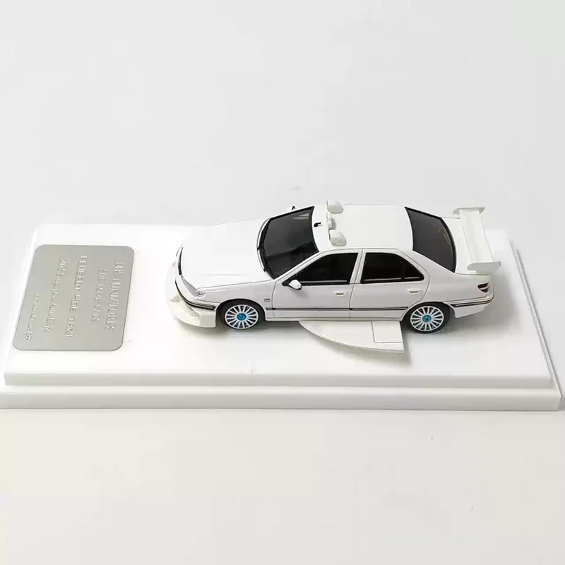 1:64 Scale Peugeot 406 Taxi Resin Simulation Car Model Collection
