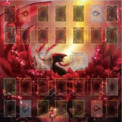 

Yu-Gi-Oh Duel Board Official Board Game Double Battle Scene Card Rubber Pad Mouse Pad