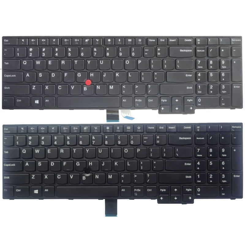 NEW US laptop keyboard for Lenovo Thinkpad E570 E575 E570C Keyboard black NO backlight