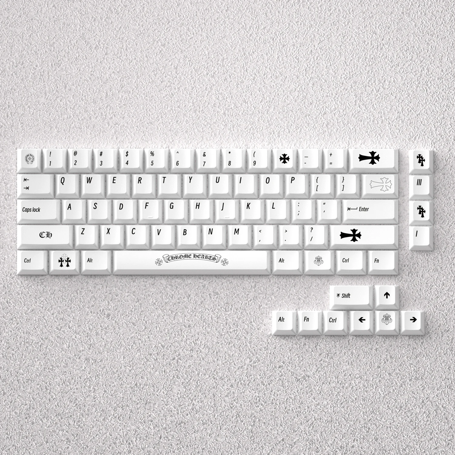 98 Key Cap Customized Keys Cute Anime Keycaps PBT Cherry Profile Translucent Keycap Mechanical Keyboard Made68 Mad68 Wooting 60