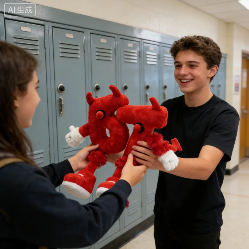 

Новая плюшевая кукла Jandel Red Demon 67: милая аниме-игрушка, подарок на день рождения и Рождество