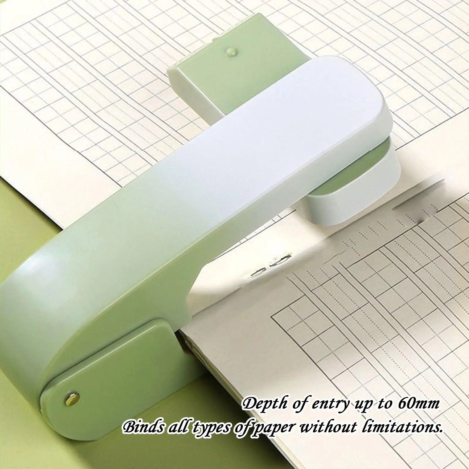 Staplers For Desk 360 Degree Rotating Desktop Stapler 20-Sheet Capacity Ergonomic Stapling Machine Desk Accessories For