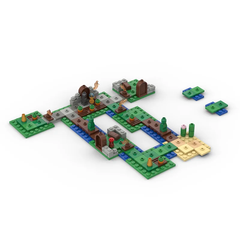 2664pcs MOC Heroica Plus Games Model Building blocks Construction DIY Assemble creative toy idea Education Christmas gifts Kids - view 2