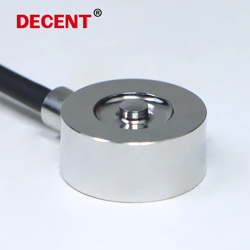 

3KN Micro Load Cell Button Force Sensor 20mm Diameter for Robotic Miniature Module Detecting Weighing