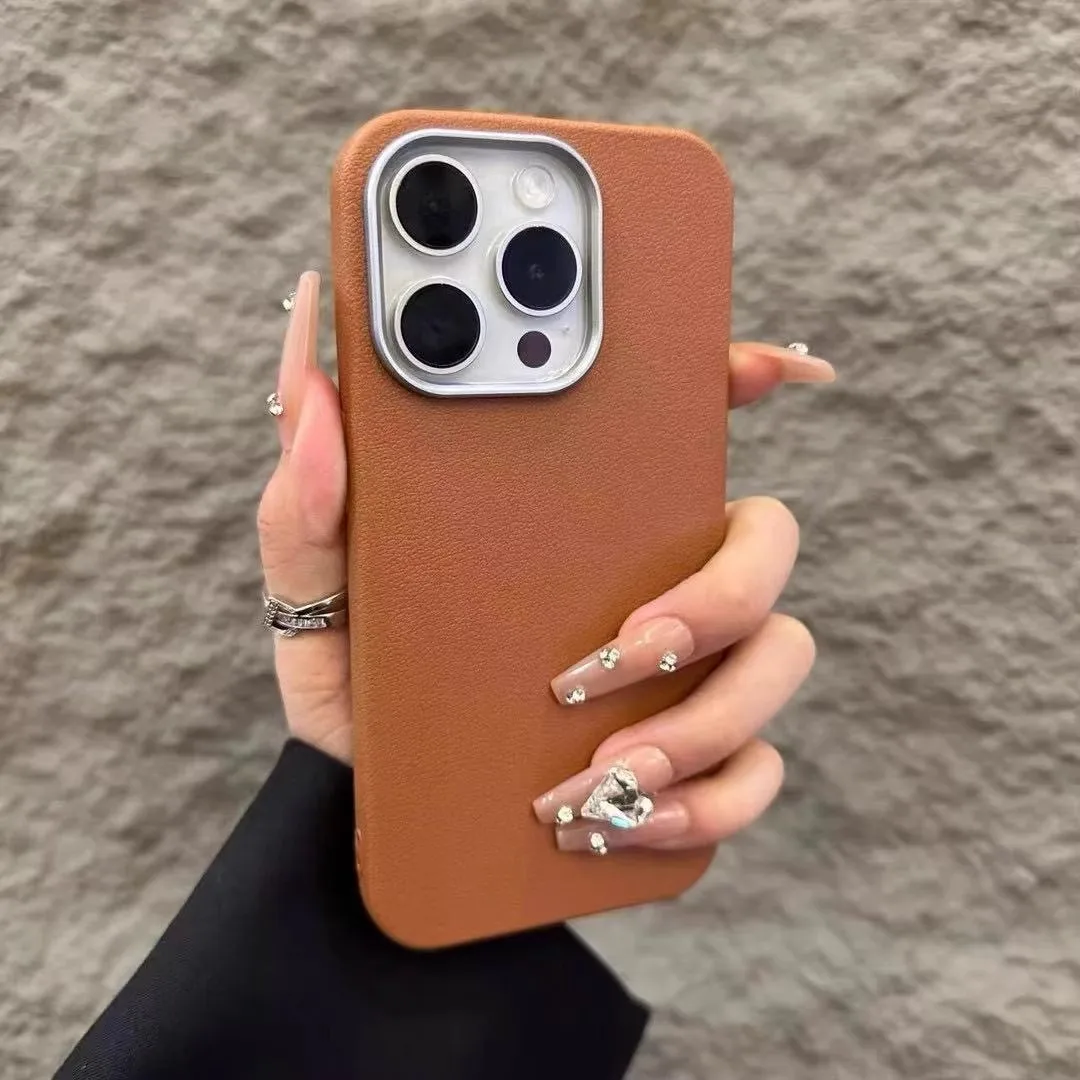 Wüste Orange Braun Silikon Handyhülle für iPhone 16 E 16e 15 Pro Max 14 Plus 13 12 11 iPhone 16 16Plus Matte Cover Zubehör