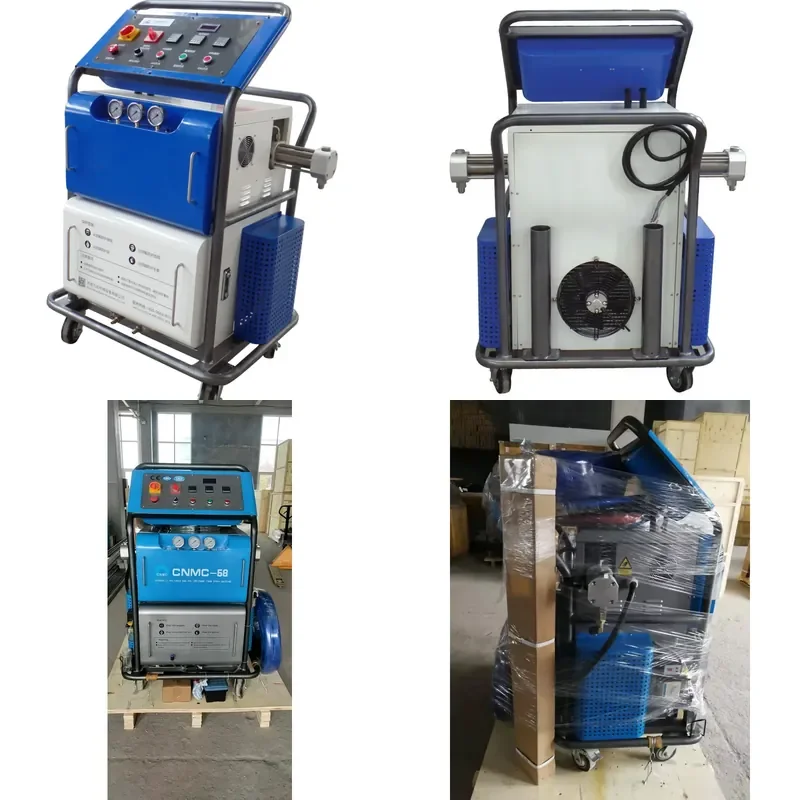 Portable Polyurea Reactor PU Foam Sprayer 380V 15kW Insulation Equipment