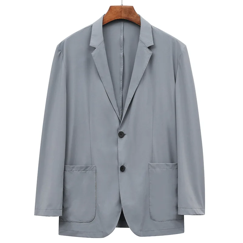 E1006-Men's casual spring and autumn suit, men's loose coat