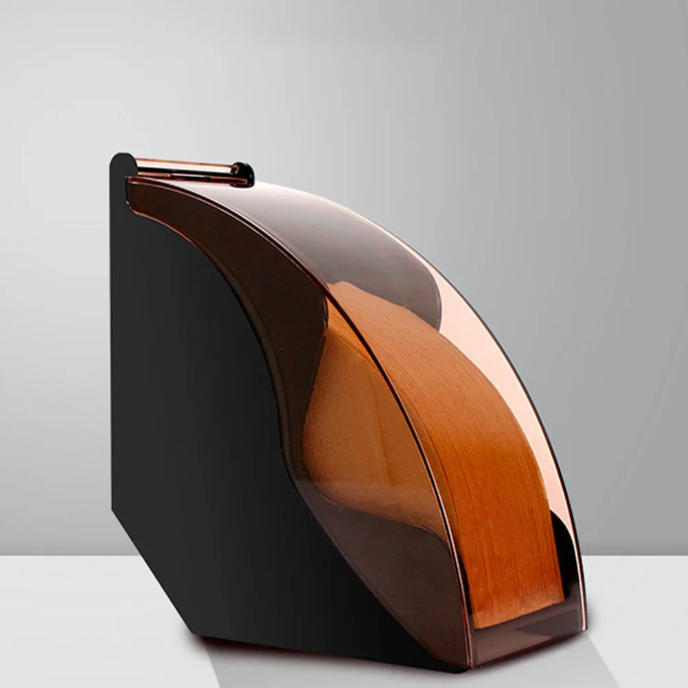 

Acrylic Hand-Brewed Coffee Filter Box Desktop Decorative Organizer Wear Resistance Suitable Living Room Bedroom