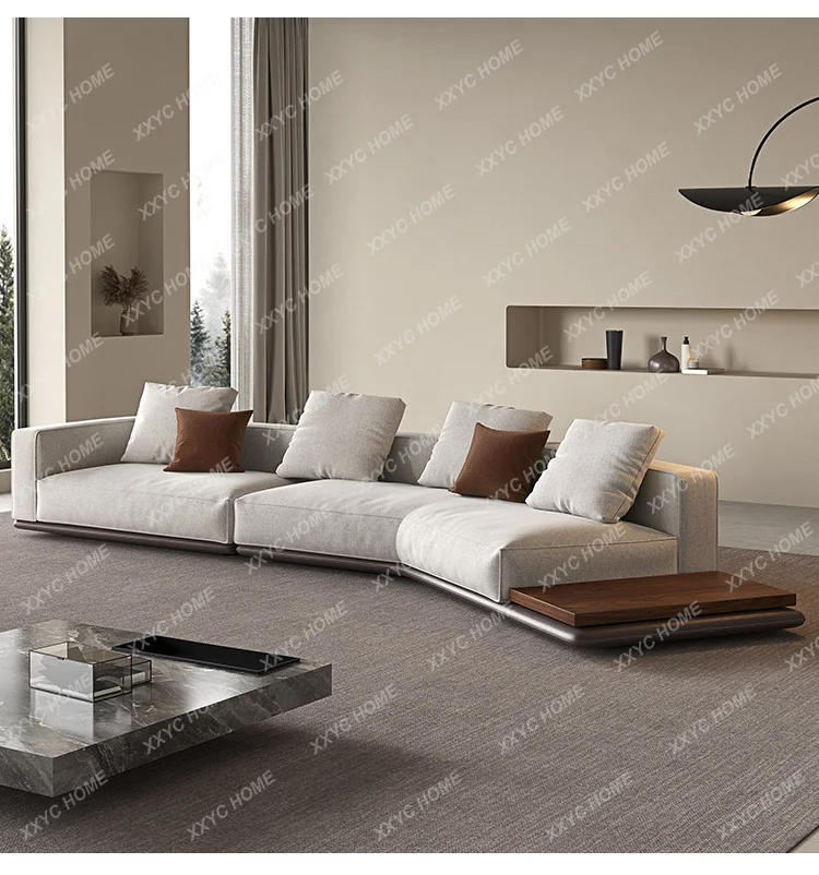 

fabric sofa, very simple, modern horizon special-shaped sofa