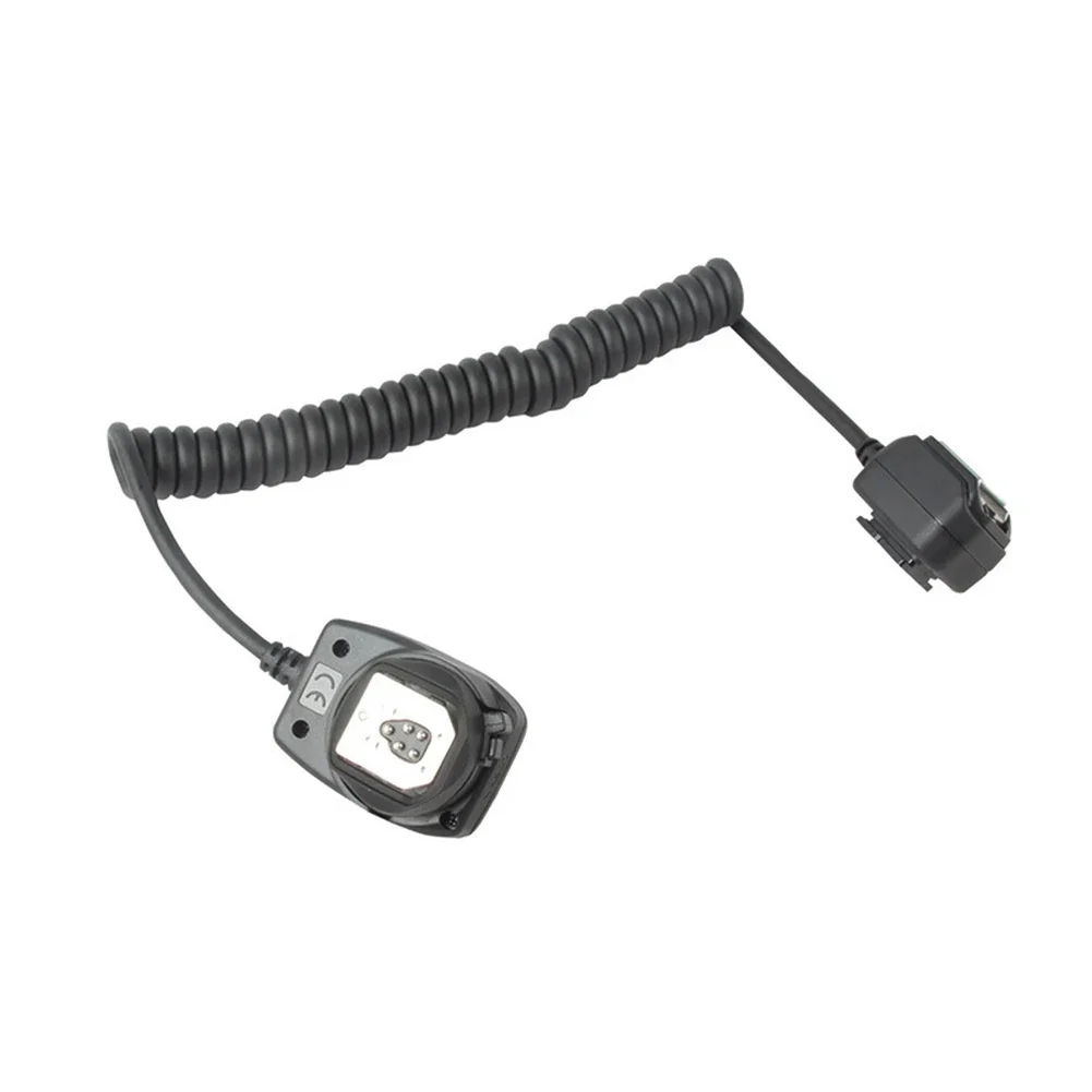 Off-Camera Flash Sync Extension Hot Shoe Sync Remote Focus Cord Camera Extension Cord Cable for Canon 580EX