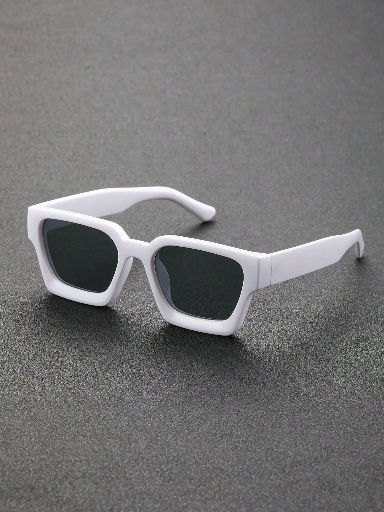 1PC unisex plastikowe modne okulary przeciwsłoneczne z kwadratową ramką do fotografii ulicznej i wycieczek na plaży akcesoria do jazdy samochodem