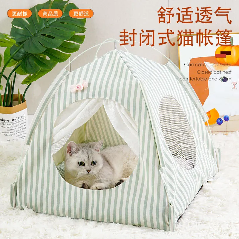 Casa de campaña para perros y gatos – Plegable, transpirable y exterior - imagen 3