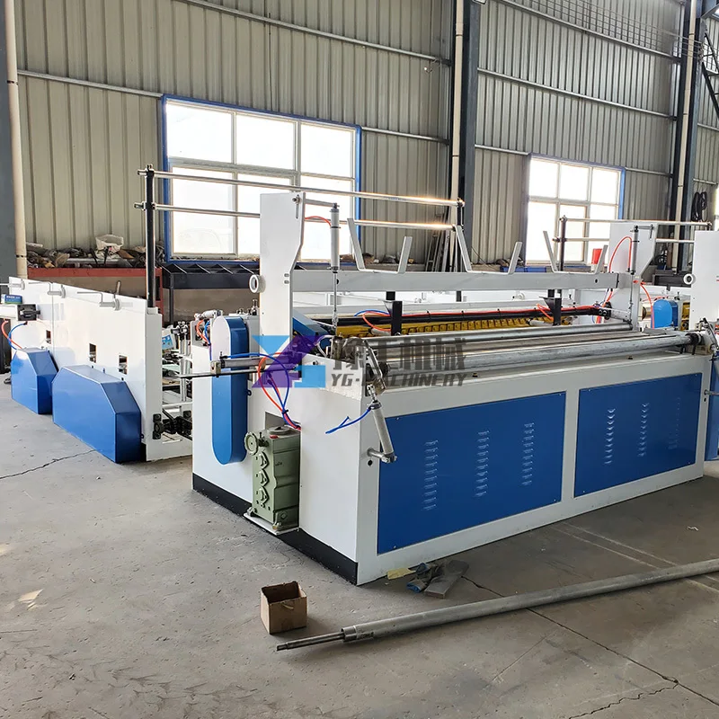 Automatic Small Business Toilet Paper Roll Making Machine for Toilet Paper Rewinding Machine