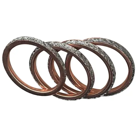 44x3.5mm Motorcycle Exhaust Pipe Gasket For Yamaha YZF750 93-98 YZFR1 YZF-R1 1998-2014 YZFR6 YZF-R6 2006-2022