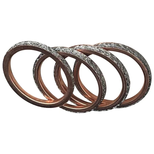 Junta de tubo de escape de motocicleta de 44x3,5mm para Yamaha YZF750 93-98 YZFR1 YZF-R1 1998-2014 YZFR6 YZF-R6 2006-2022