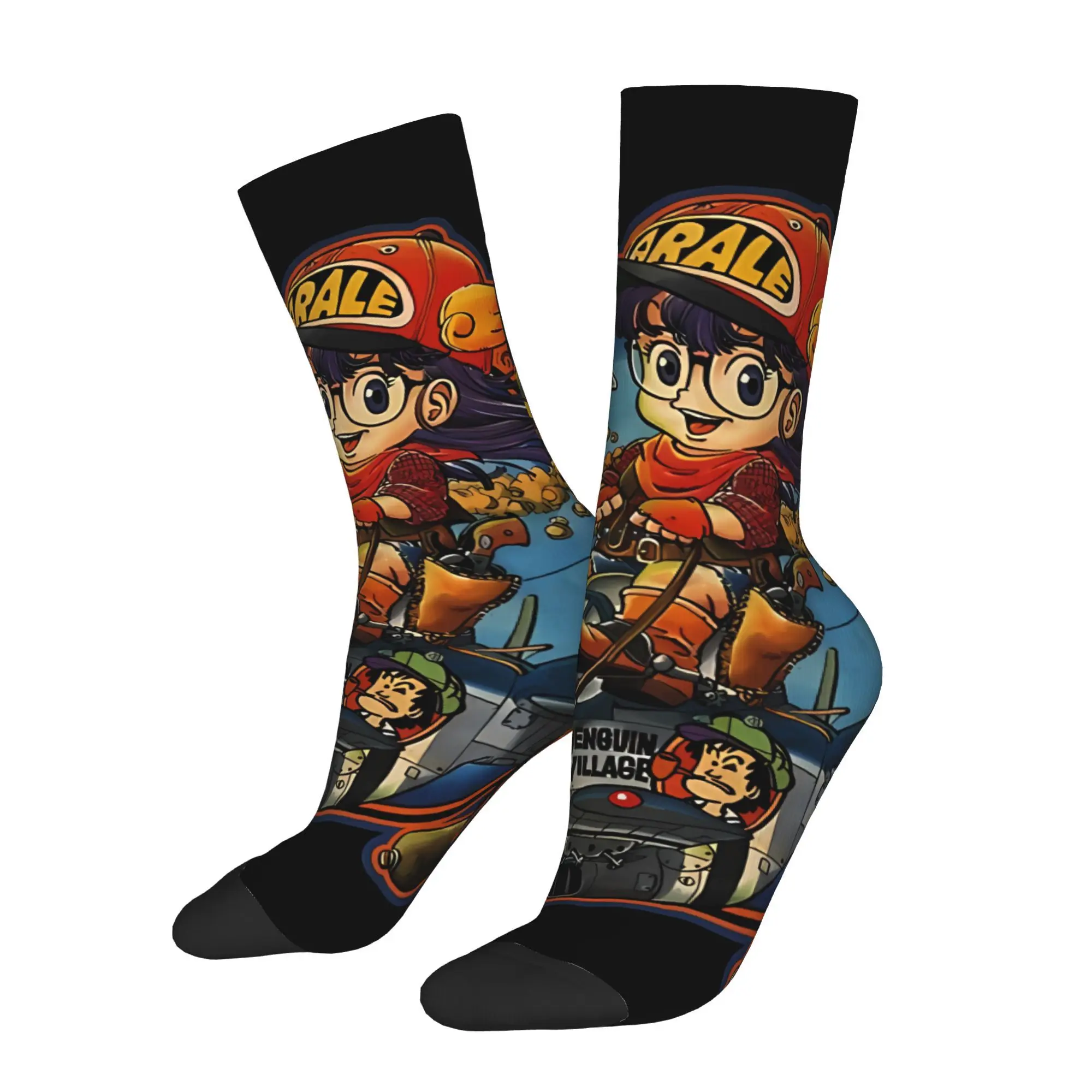

Носки Robot Arale с принтом, мужские полиэстеровые