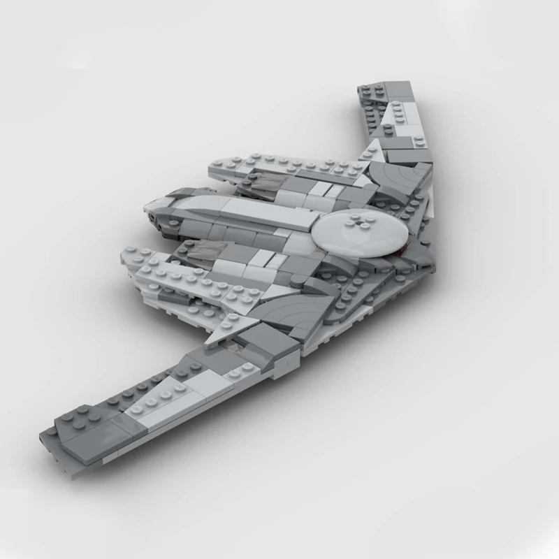 

366PCS Star Battle MOC Northrop Grumman B-2 Spirit Model Creative Building Blocks DIY Toys Gift