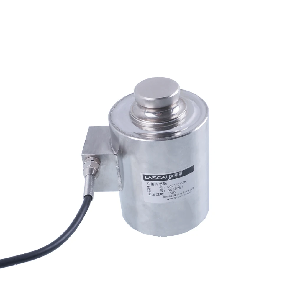 LCC430 canister weight sensor compression force sensor load cell transducer Mini Flat Compression Force Sensor