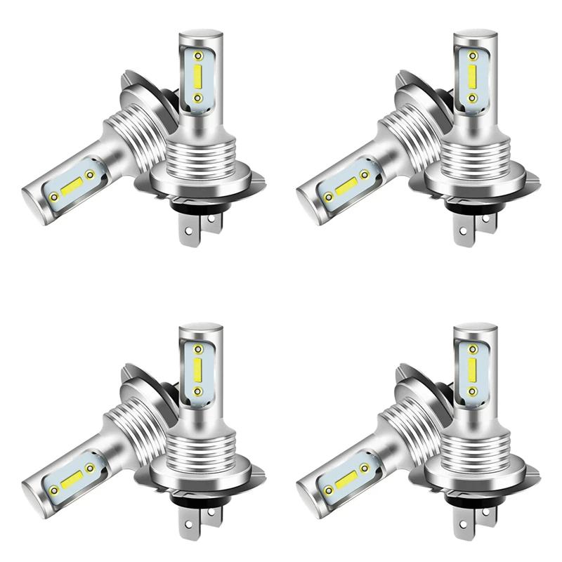 8X H7 LED Headlight 6000K Super White 110W 8000LM Headlight Kit Fog Light Bulbs Kit High Low Beam