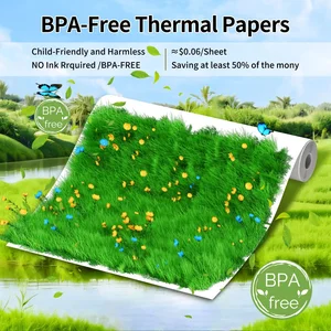 Phomemo-A4 Papel térmico, secagem rápida, documentos de impressora contínua, notas de estudo, 2 rolos, 3 rolos, 4 rolos, M08F, M832, M834, M835 8 principais vendas folha a4 termica - №1