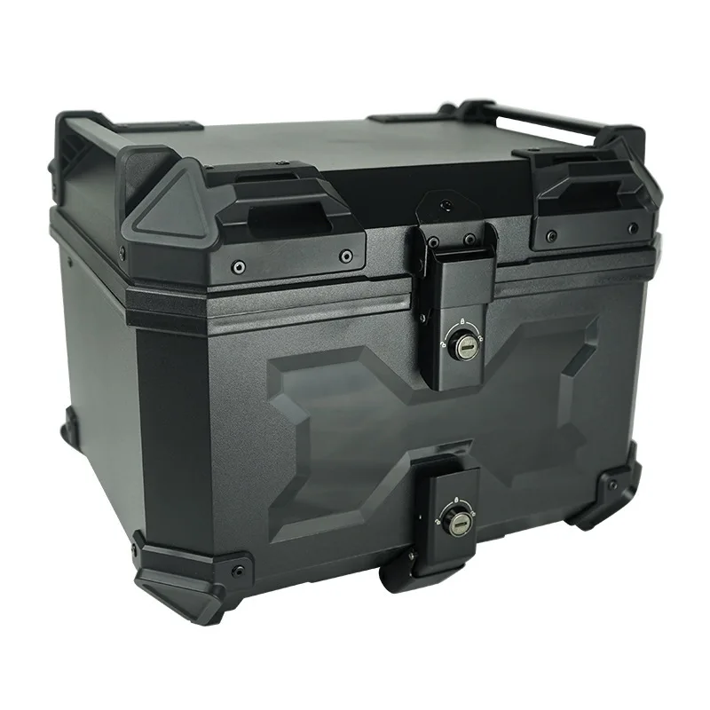 

Removable motorcycle tailbox Aluminum alloy 45L large-capacity tail******iversal tailbox for multi-model motorcycles