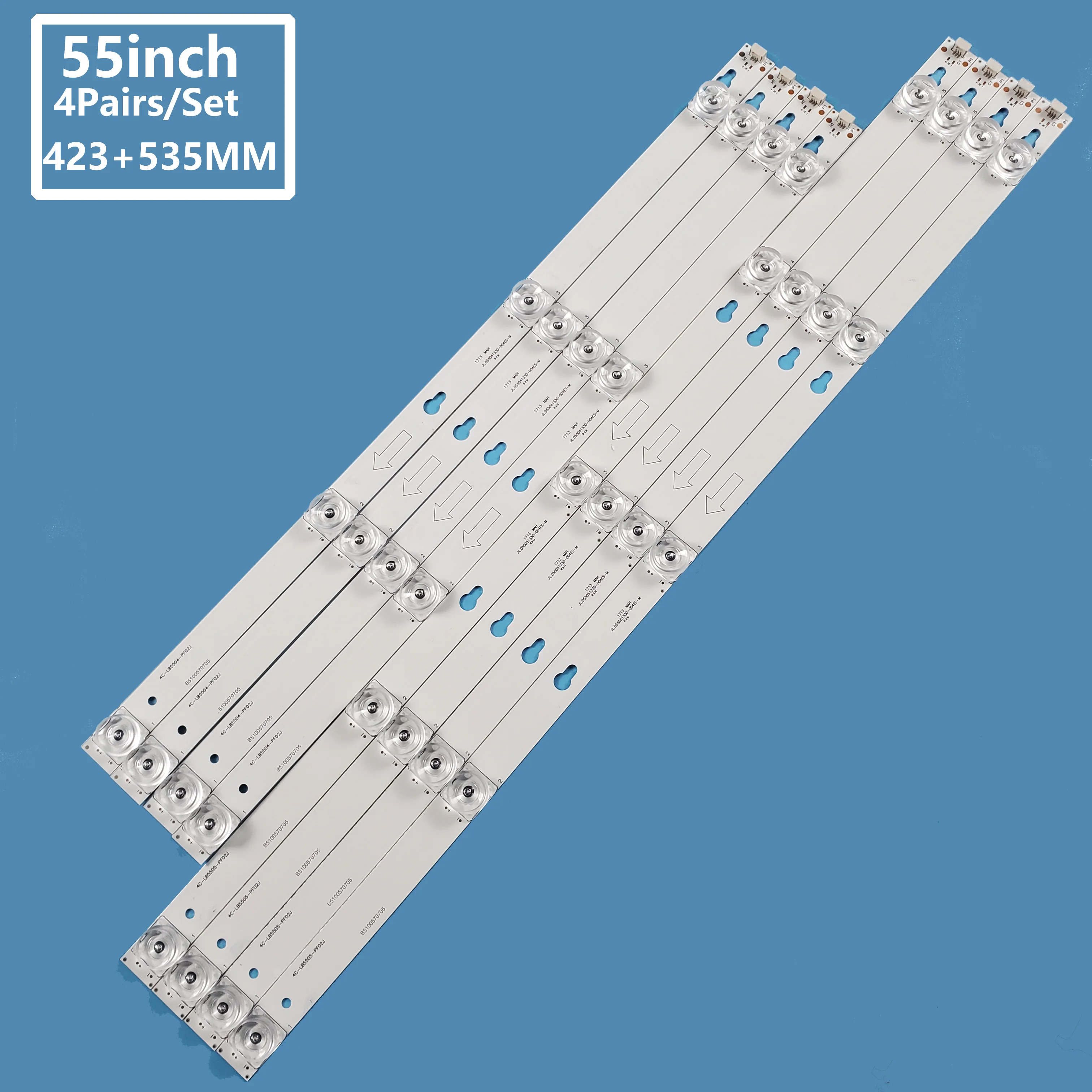 

LED Backlight For TCL D55A620U 55U6700C 55D2900 D55A810 JL.D55051330-004ES-M 55D2900 55HR330M04B6 V5 55HR330M05A6