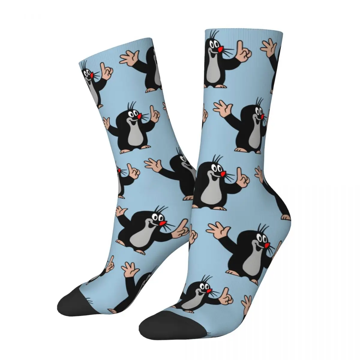 The Little Mole Unisex Winter Socks Hiking Happy Socks street style Crazy Sock