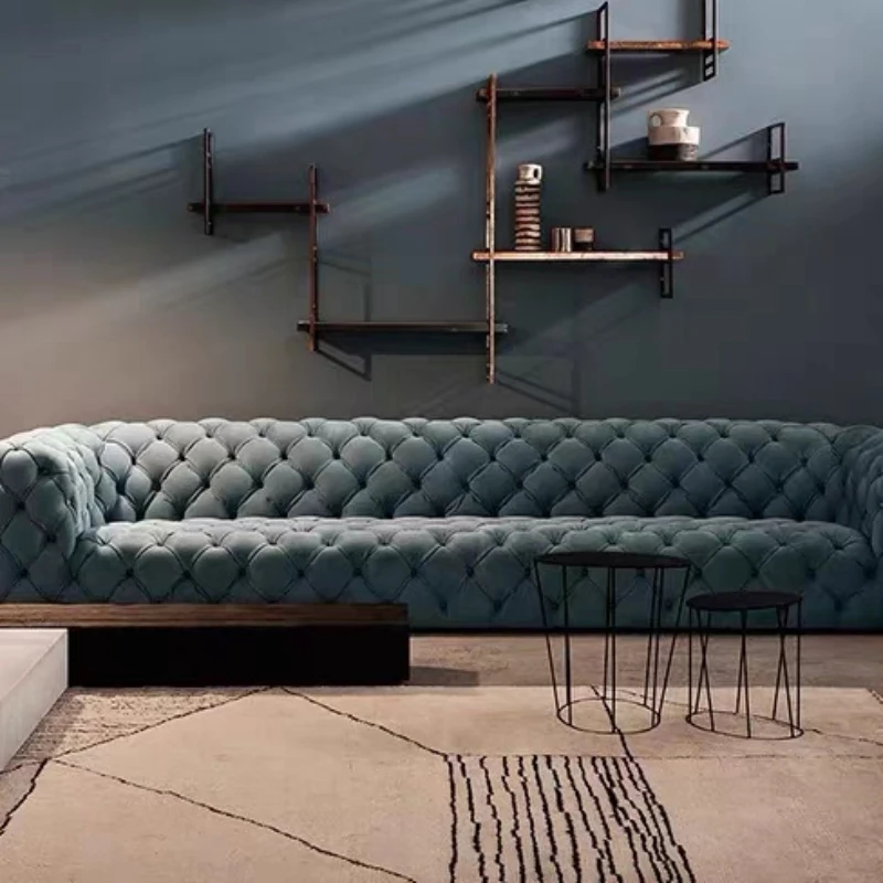 ما بعد الحداثة يتوهم غرفة المعيشة الأرائك كبيرة الاسترخاء الخشب الشمال الطابق أريكة استرخاء كرسي الحديثة الفريدة موبليس أثاث فريد من نوعه #4