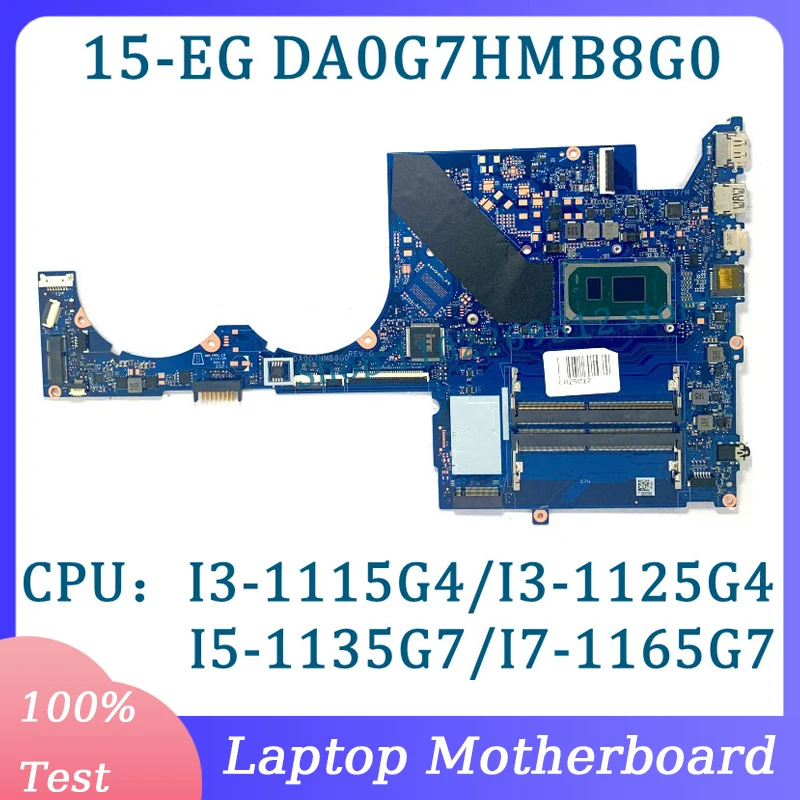 M16348-601 M23698-601 muslimper la scheda madre del computer portatile HP 15-EG con CPU I3-1115G4/I3-1125G4/I5-1135G7/I7-1165G7 testata al 100% OK