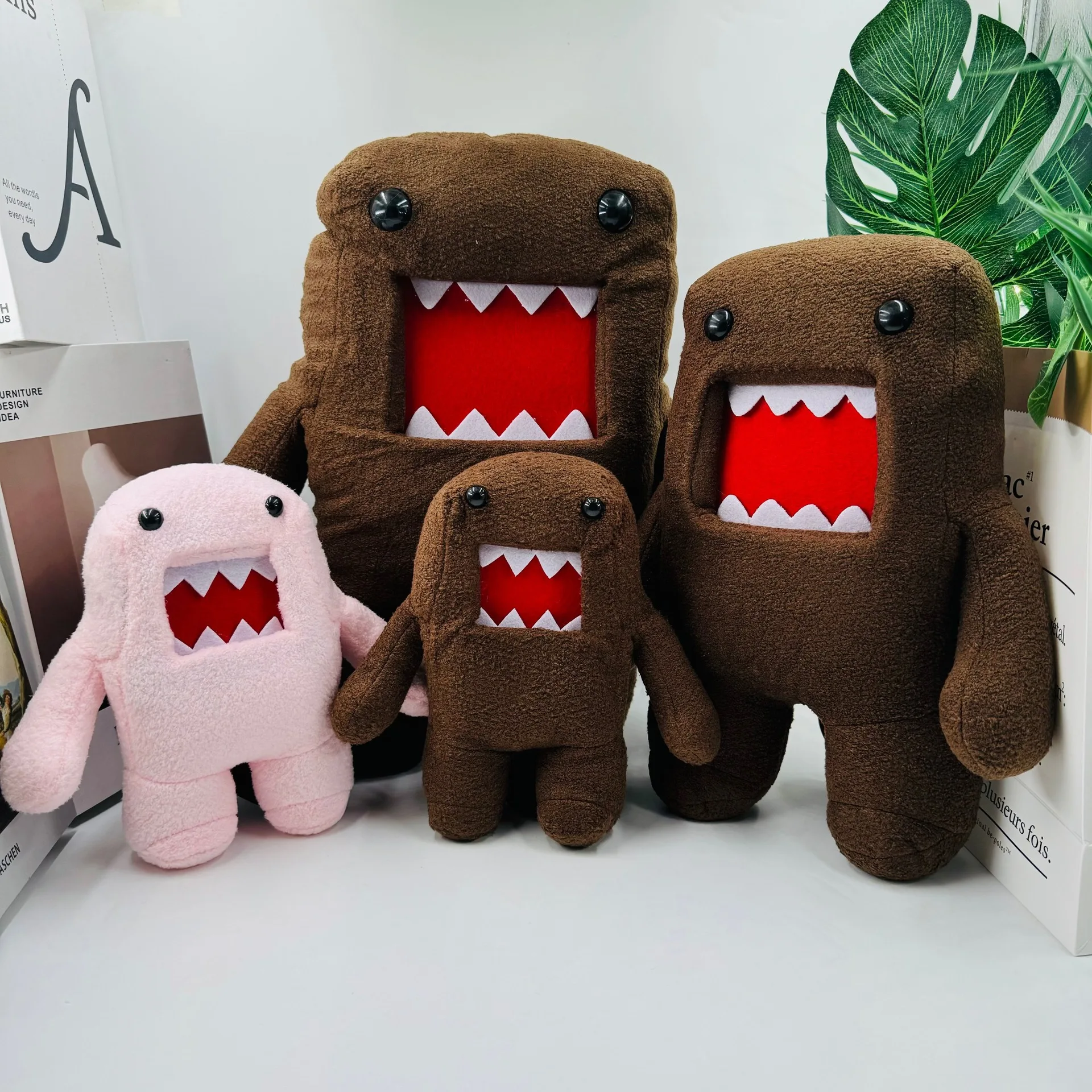 

Domo Kun Plush Domokun Merch Soft Toys Doll Domo Kun Plushies Accessories Doll Stuffed Animals Birthday Gift