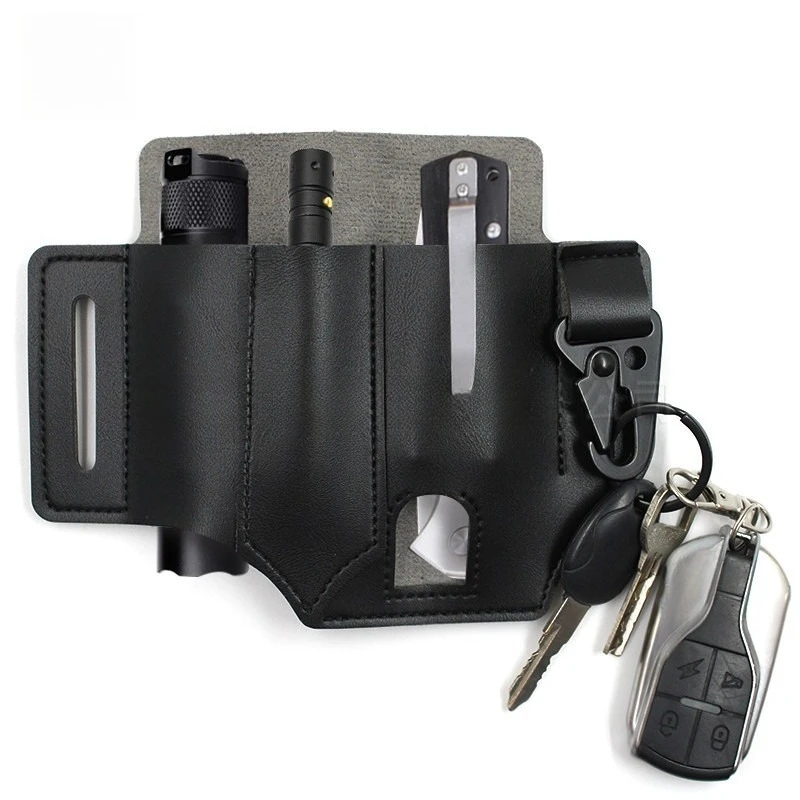 For Tactical Tool Holster, Wild Survival Storage Fanny Pack, Portable Tool Flashlight Cover, Knife Cover Fanny Pack. Two Pack
