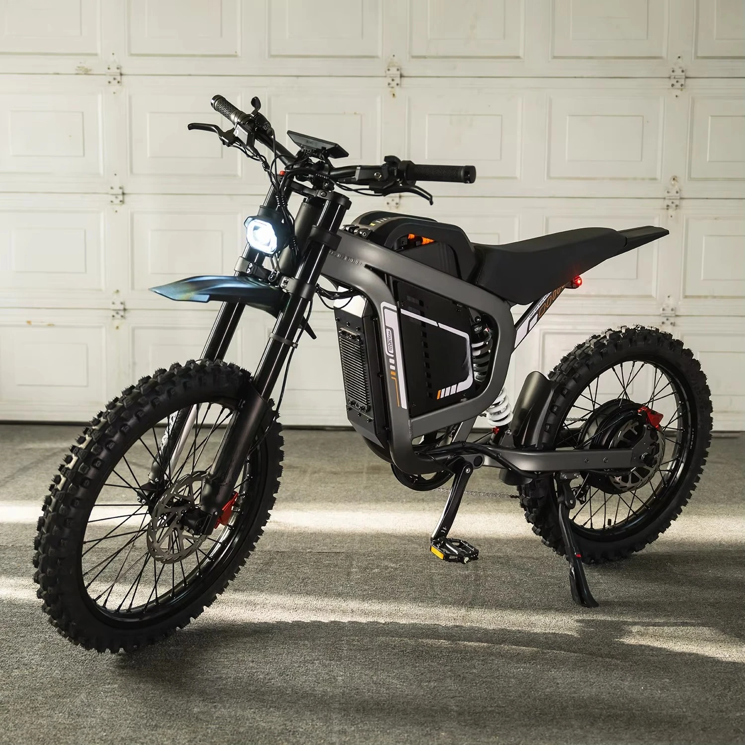 6000W Peak Power Brushless Motor 72V 40AH Children Racing Mini Ebike Electric Dirt Motorcycle 80km/h Max Speed