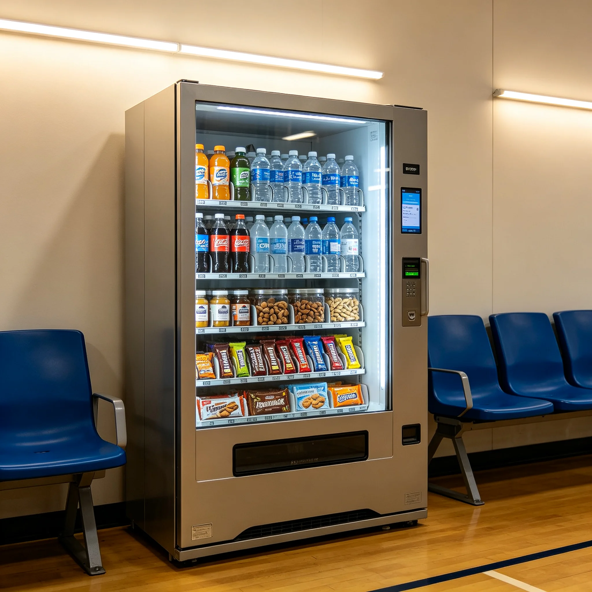 215 Inch Touch Screen Vending Machine Mall Vending Machine Supports Remote Backend Management