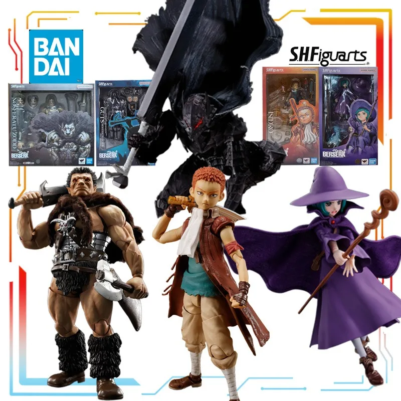 

Authentic Bandai Original SHF Action Figure Series Sword Wind Legend Anime Action Figure Model Toys Model Boys' Holiday Gifts