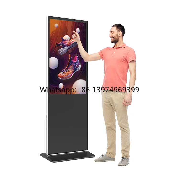 Cheap Commercial Sign Display Screen USB Remote Control Android Digital Kiosk Stand-alone Digital Signage