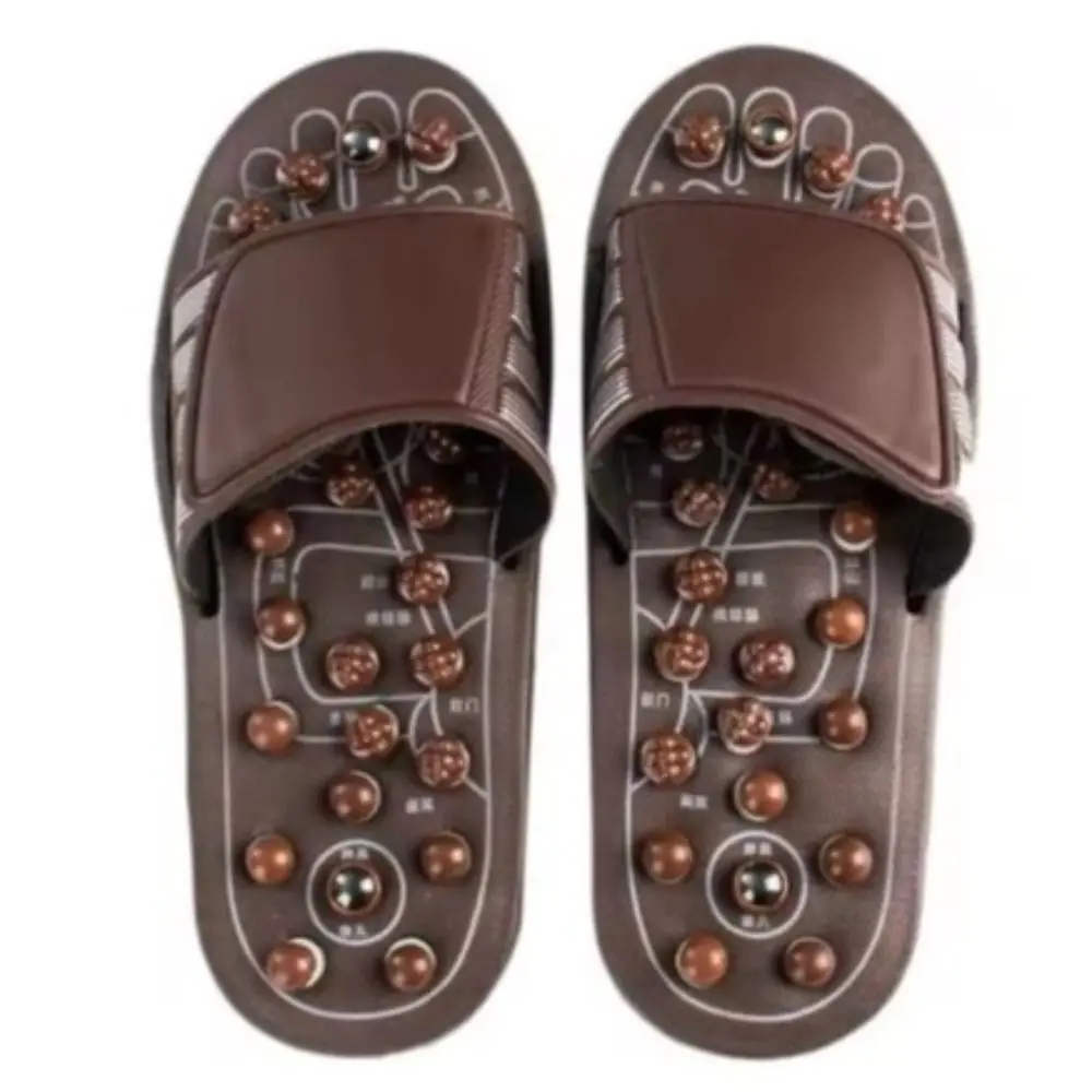 Therapy Spring Massage Slippers Magnetic 4 Sizes Reflexology Sandals Comfort Health Foot Massager Shoes Male