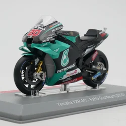 1:18 Scale Diecast Alloy Moto GP 2020 Yamaha YZR-M1 Fabio Quartararo Motorcycle Toys Cars Model Classics Adult Souvenir Display