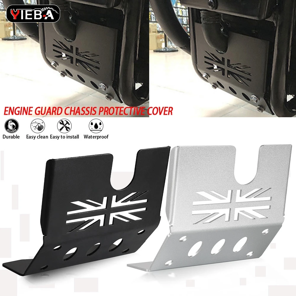 

FOR Thruxton R 1200 Street Twin Engine Guard Baffle Housing Protection Bonneville T100 Bobber Speedmaster Scrambler 1200 XC XE