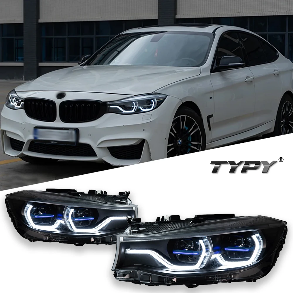 

Car For BMW 3 Series GT F34 Headlight 2013-2019 Upgrade Modified to New DRL Dynamic Turn Signal LED Headlight Auto Accessories