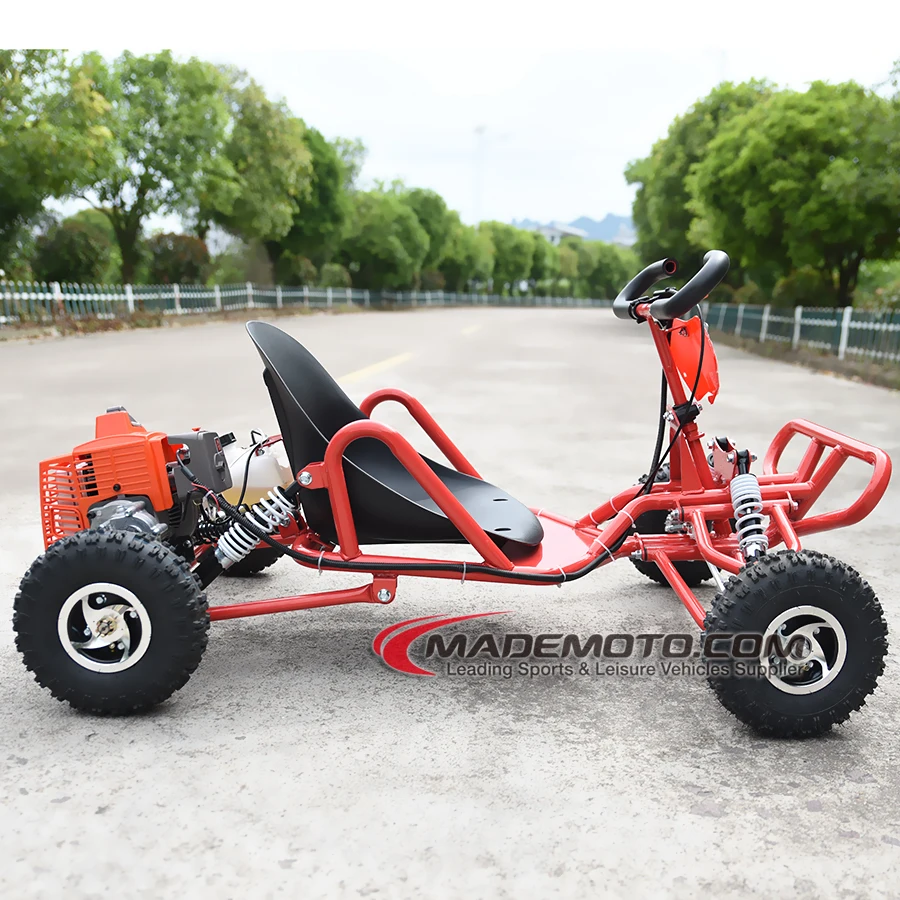 

High Performance Go-Kart Tires and Water Cooled Engine (12x9.00-6) 63cc Off Road Go Kart